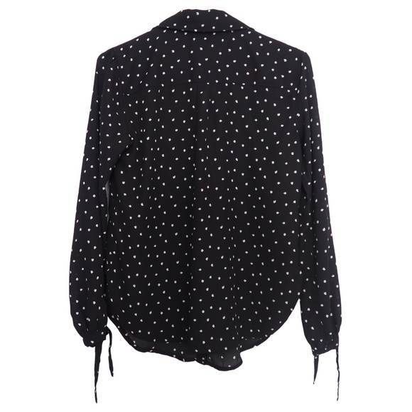 Abercrombie & Fitch Tie-Sleeve Button Up Shirt - Picture 2 of 3